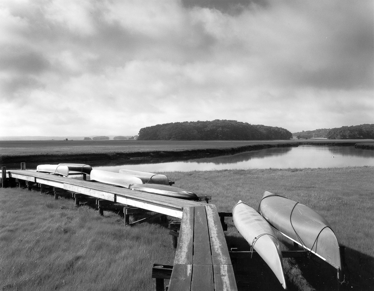 Dock-and-Many-Canoes
